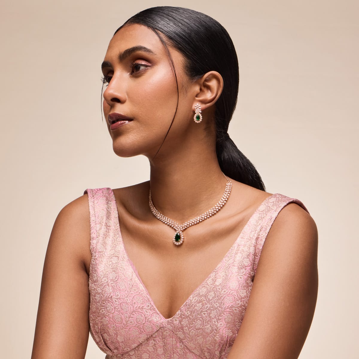 Zircon Necklace Zircon Necklace 198846