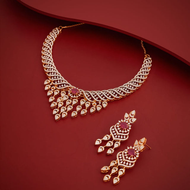 Zircon Necklace Zircon Necklace 198849