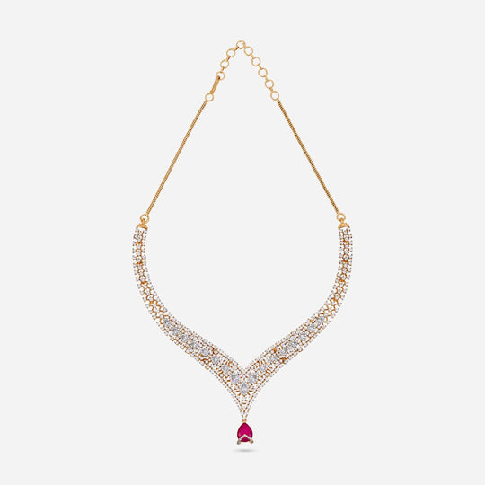 Zircon Necklace Zircon Necklace 199236