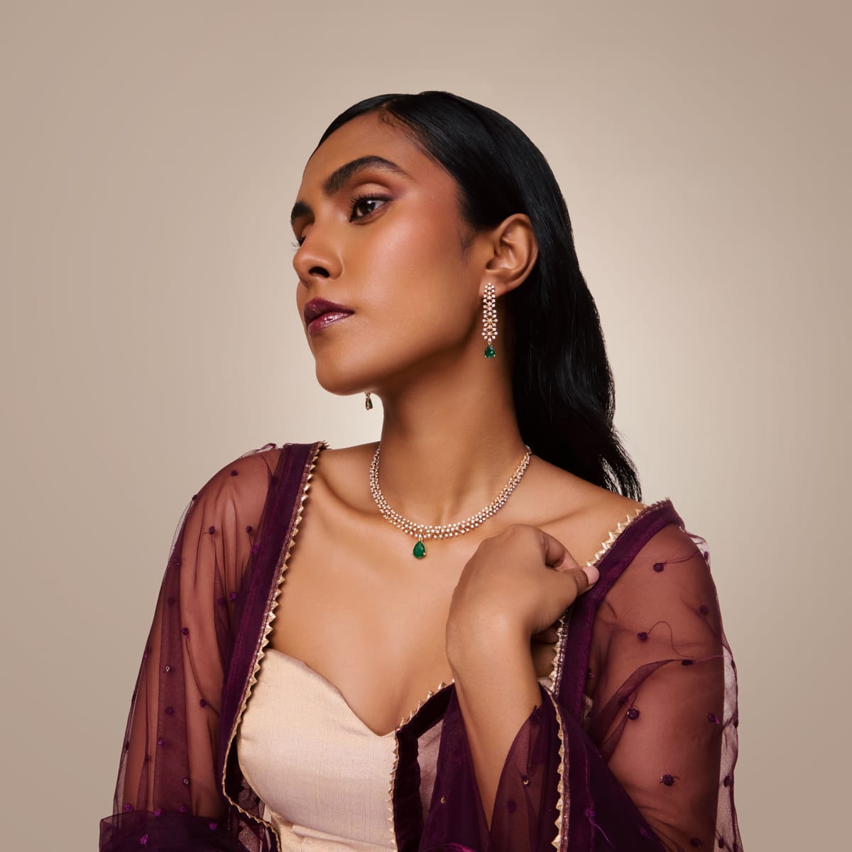 Zircon Necklace Zircon Necklace 199249