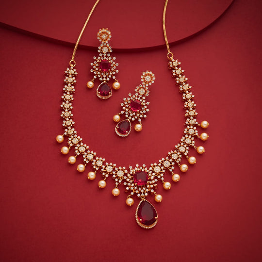 Zircon Necklace Zircon Necklace 199250