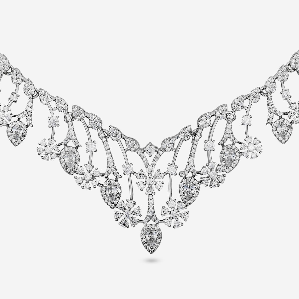 Zircon Necklace Zircon Necklace 200404