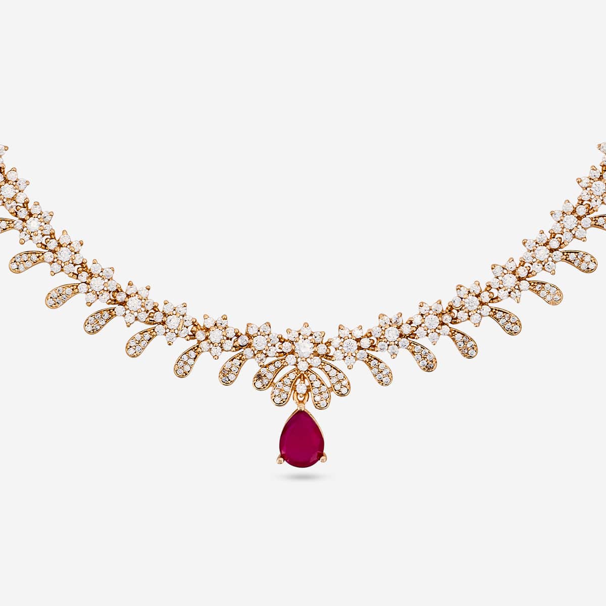 Zircon Necklace Zircon Necklace 200405