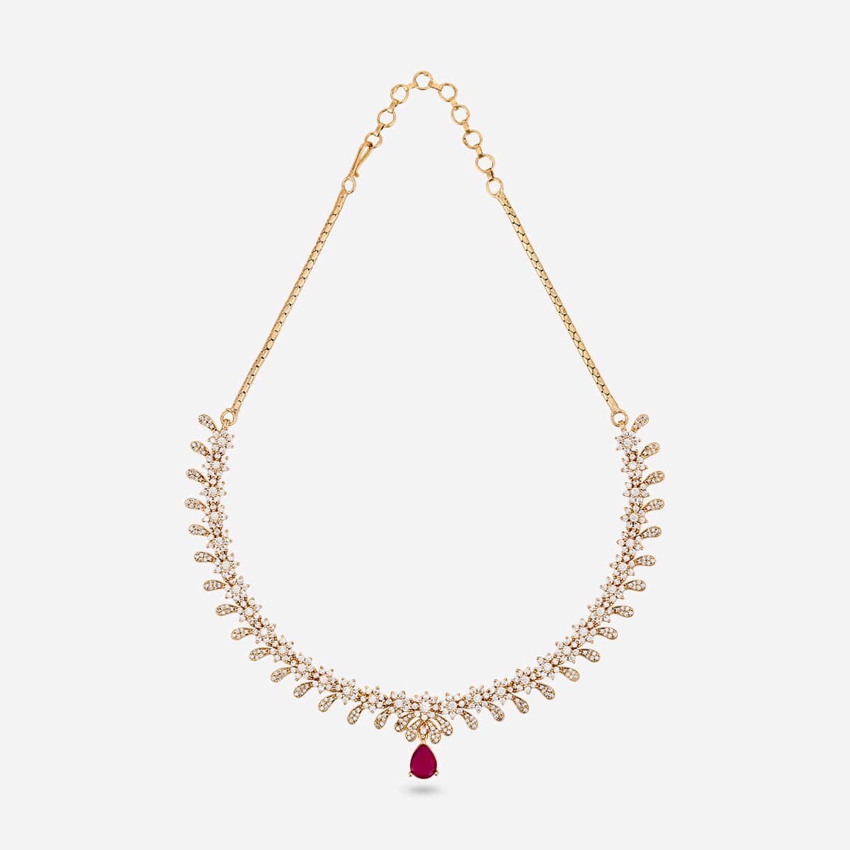 Zircon Necklace Zircon Necklace 200405