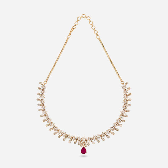 Zircon Necklace Zircon Necklace 200405