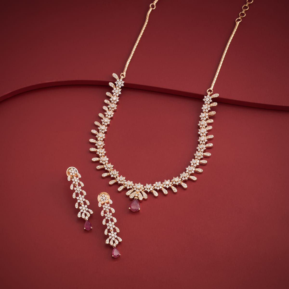 Zircon Necklace Zircon Necklace 200405