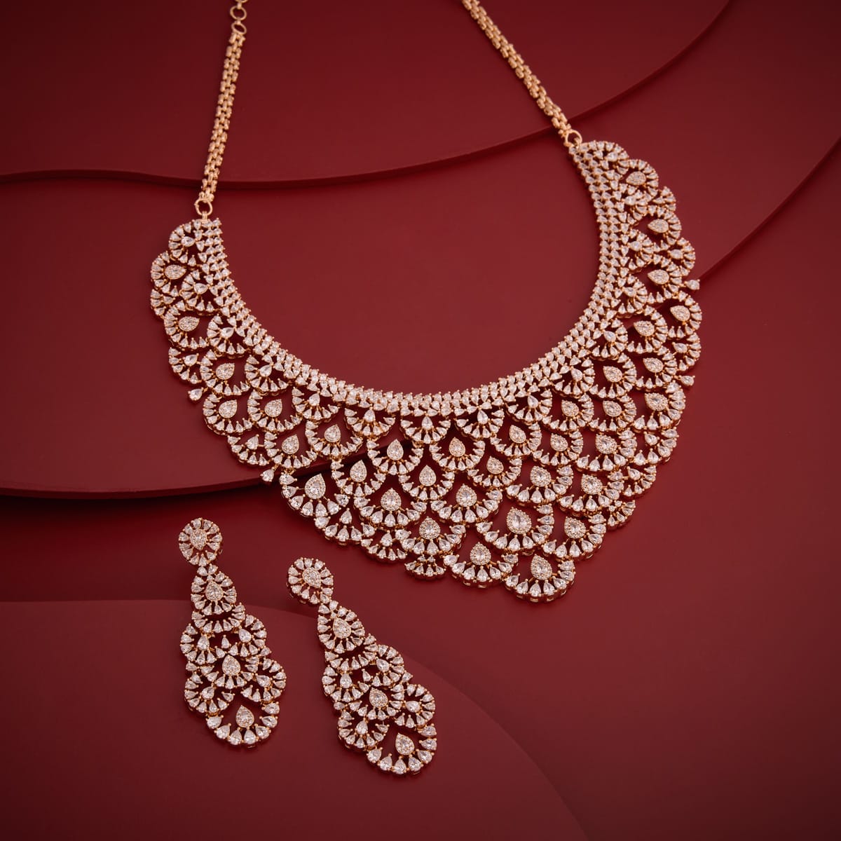 Zircon Necklace Zircon Necklace 200406