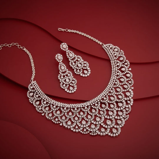 Zircon Necklace Zircon Necklace 200406