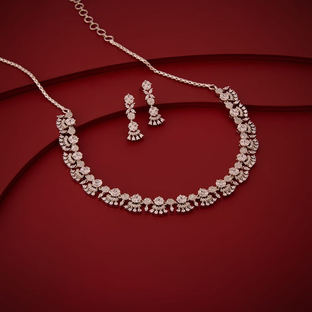 Zircon Necklace Zircon Necklace 200409