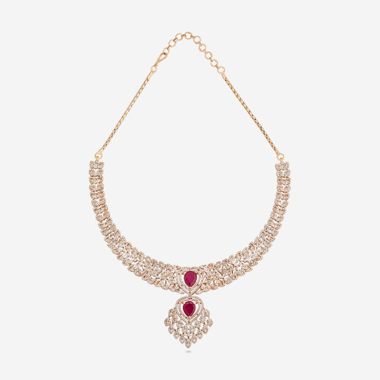 Zircon Necklace Zircon Necklace 200410