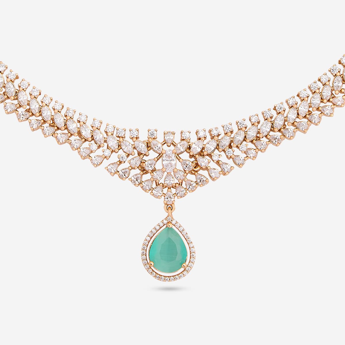 Zircon Necklace Zircon Necklace 200502