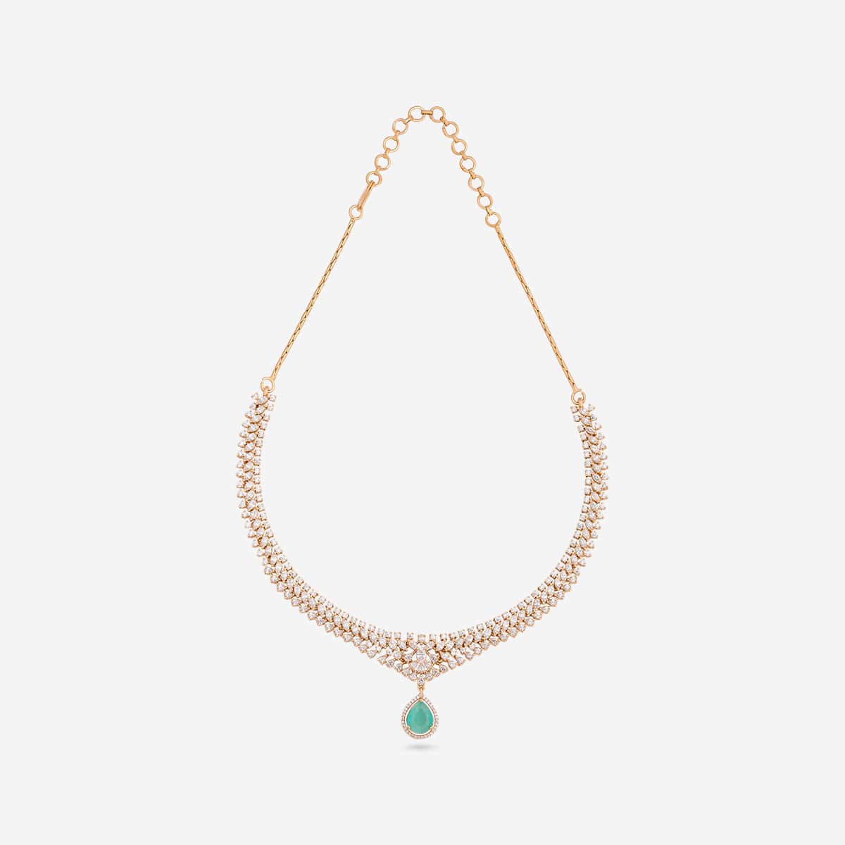 Zircon Necklace Zircon Necklace 200502