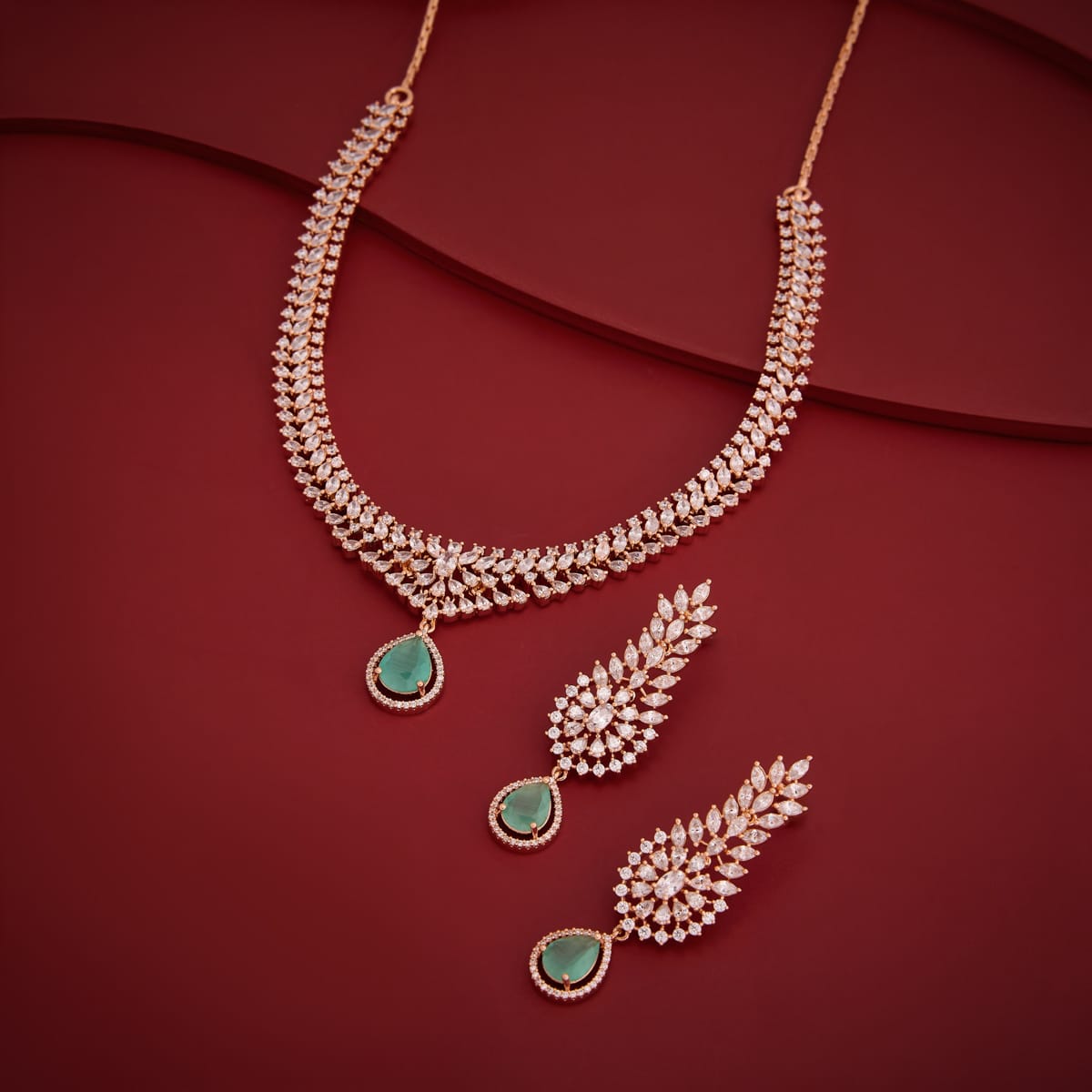Zircon Necklace Zircon Necklace 200502