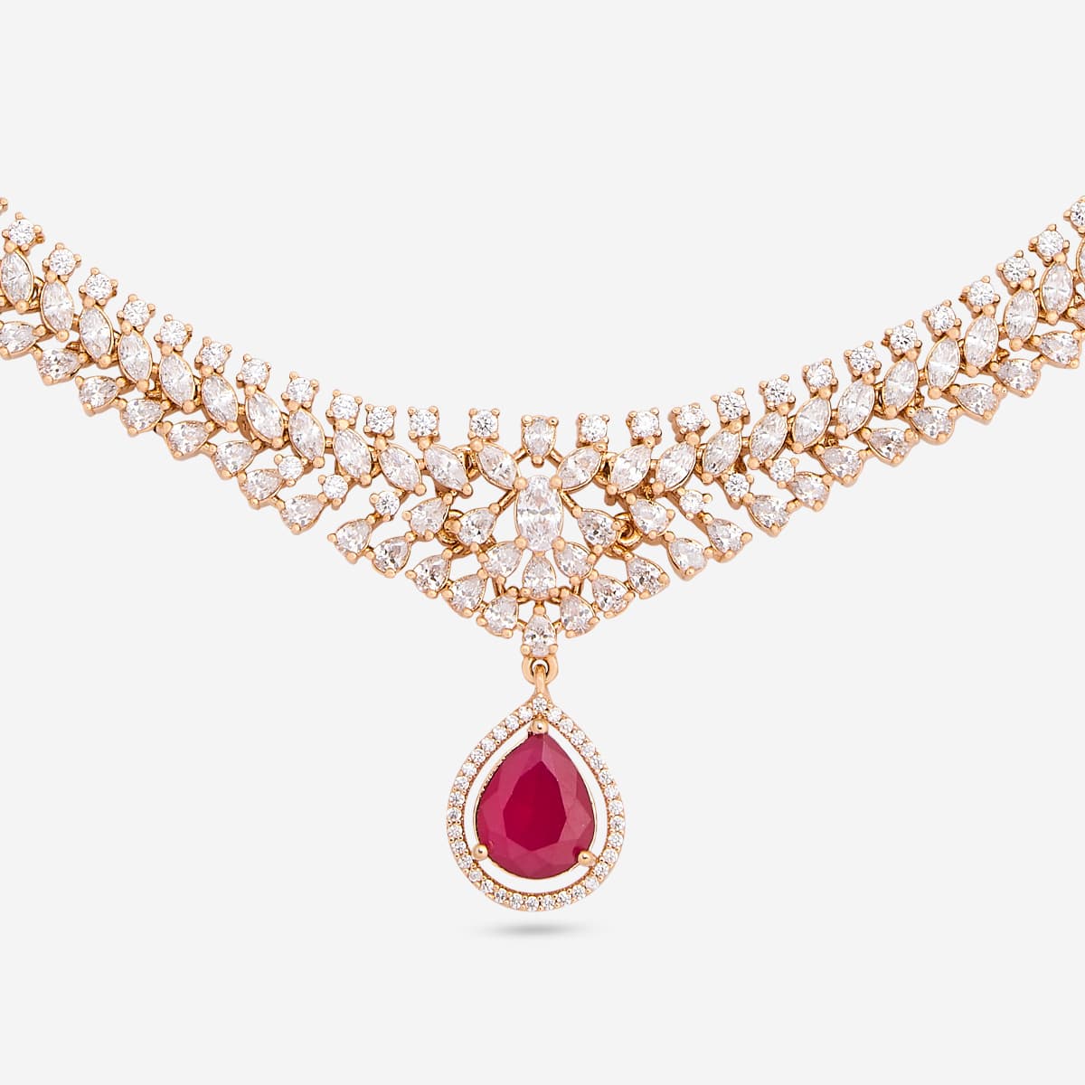 Zircon Necklace Zircon Necklace 200502