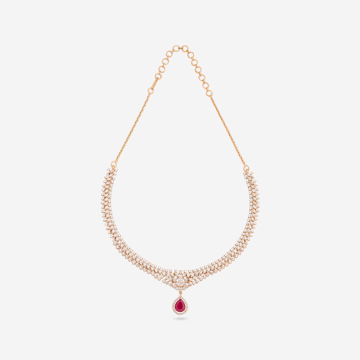 Zircon Necklace Zircon Necklace 200502