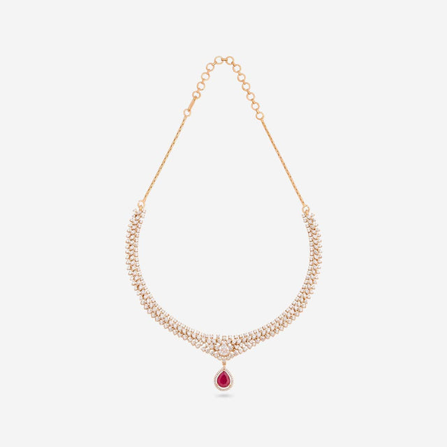 Zircon Necklace Zircon Necklace 200502