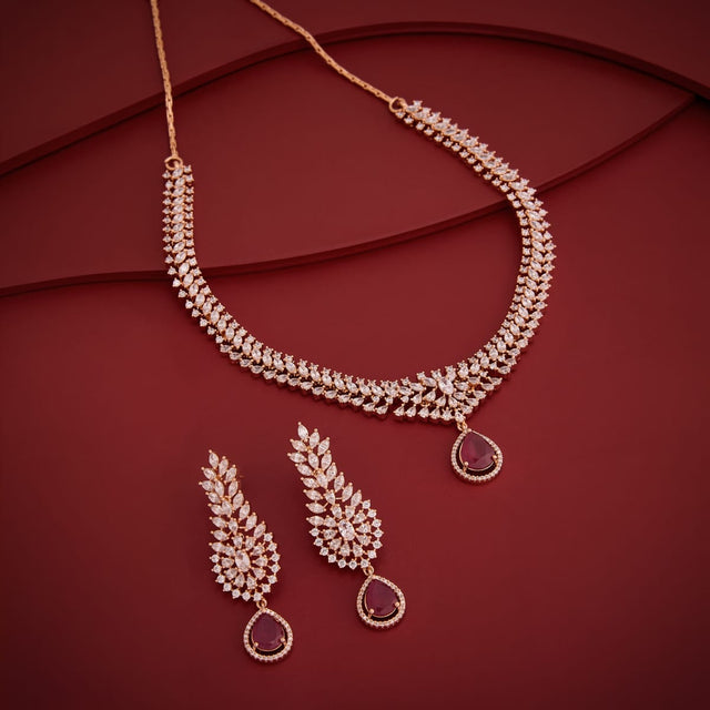 Zircon Necklace Zircon Necklace 200502