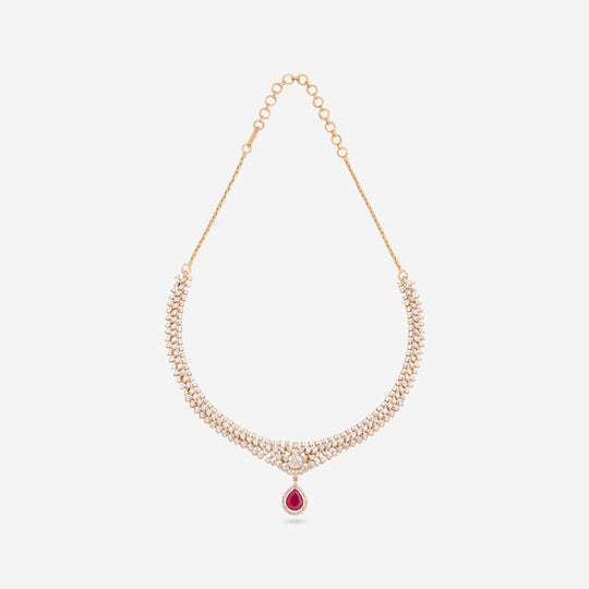 Zircon Necklace Zircon Necklace 200502