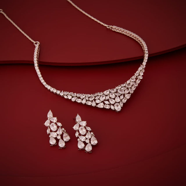 Zircon Necklace Zircon Necklace 200504