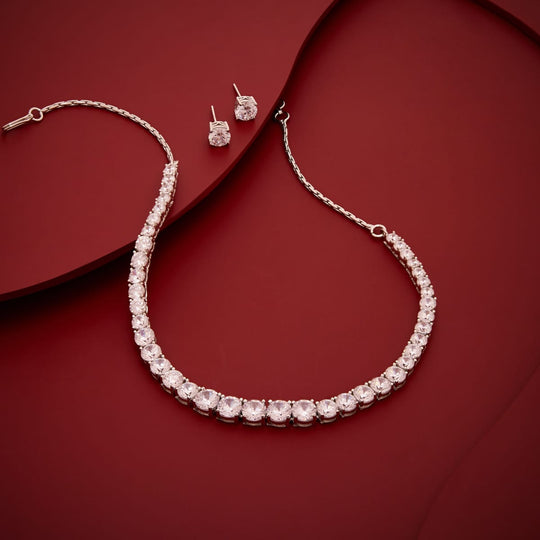 Zircon Necklace Zircon Necklace 200508