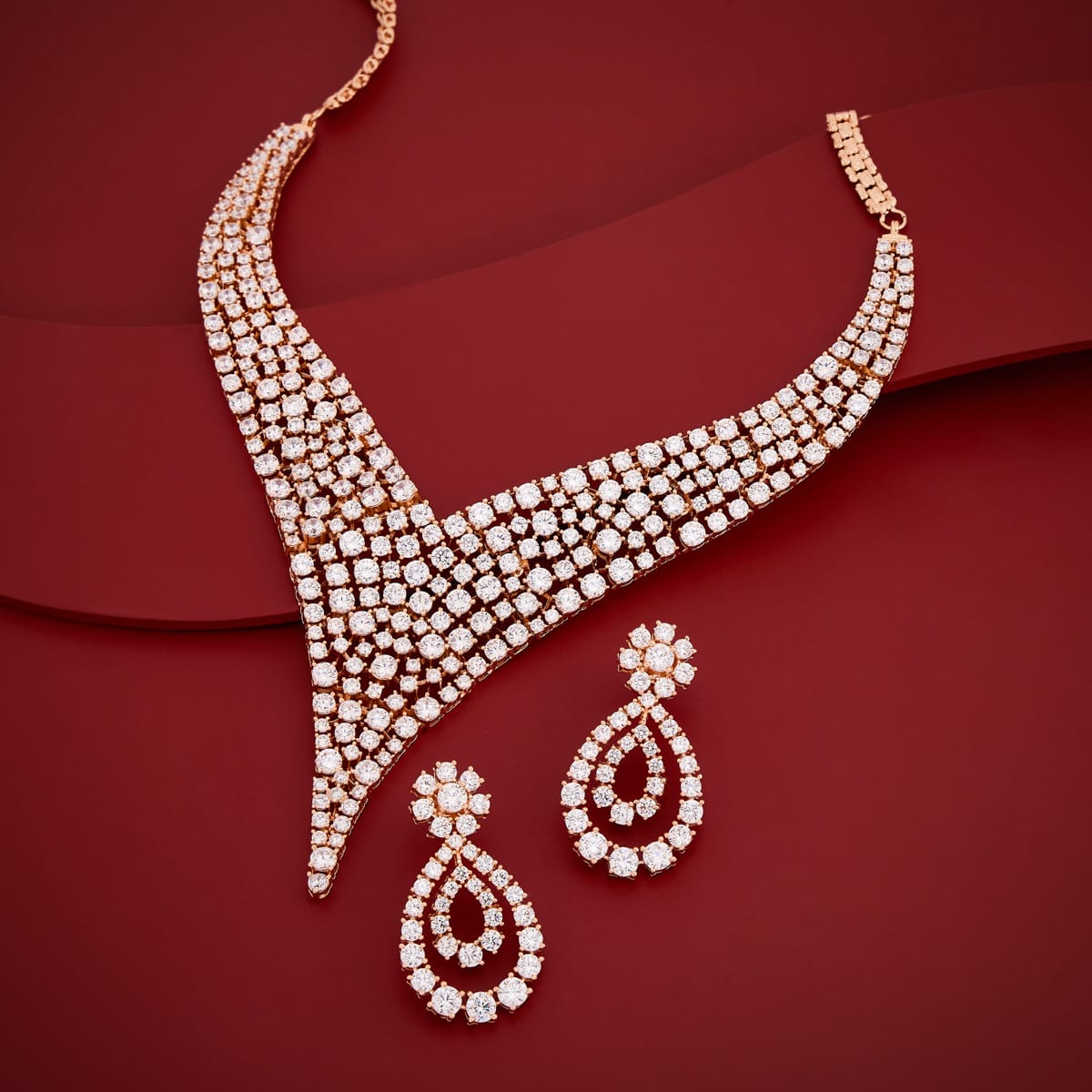 Zircon Necklace Zircon Necklace 200513