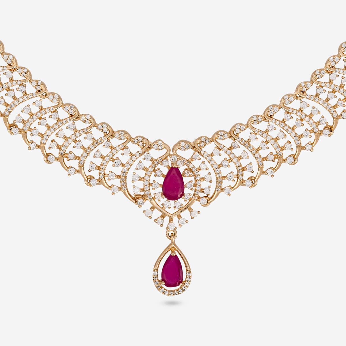 Zircon Necklace Zircon Necklace 200835