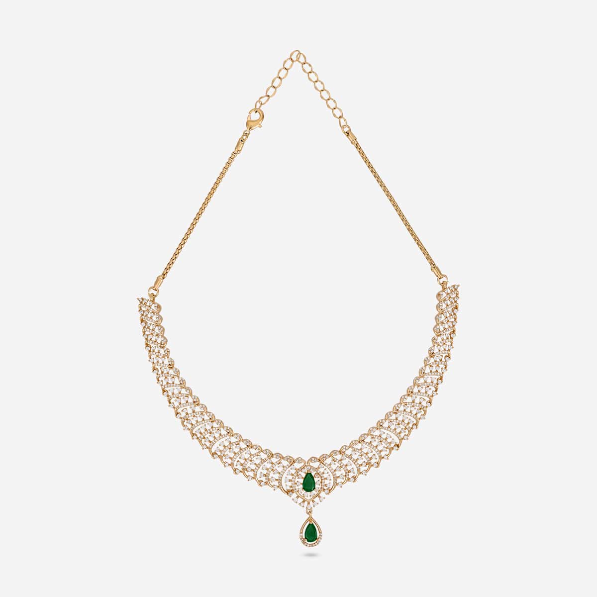 Zircon Necklace Zircon Necklace 200835