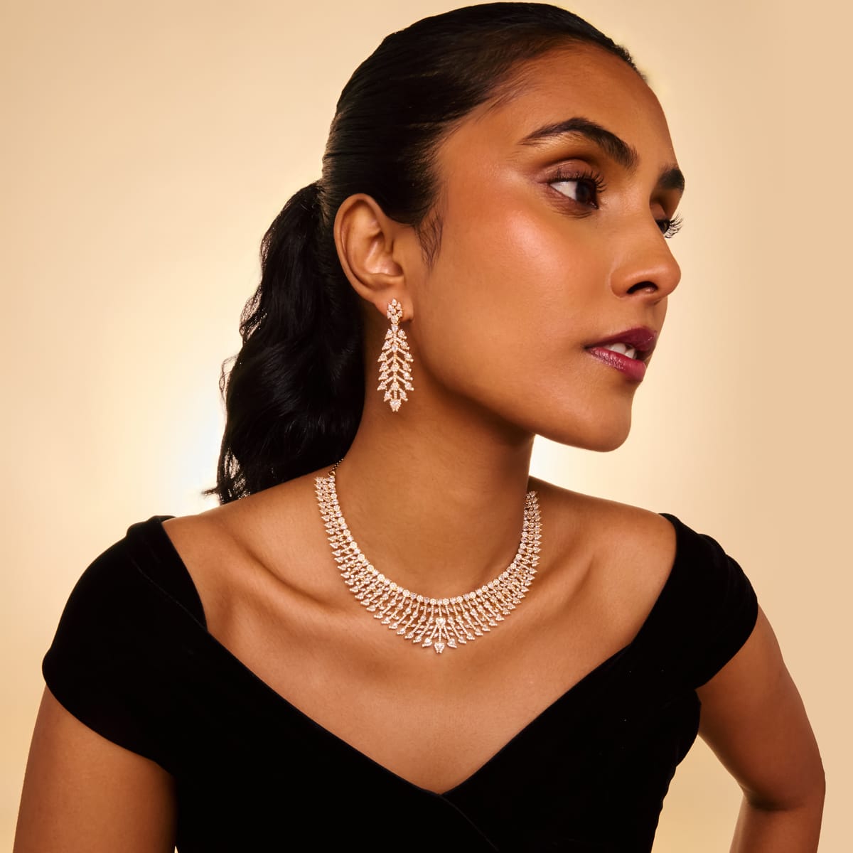 Zircon Necklace Zircon Necklace 201476