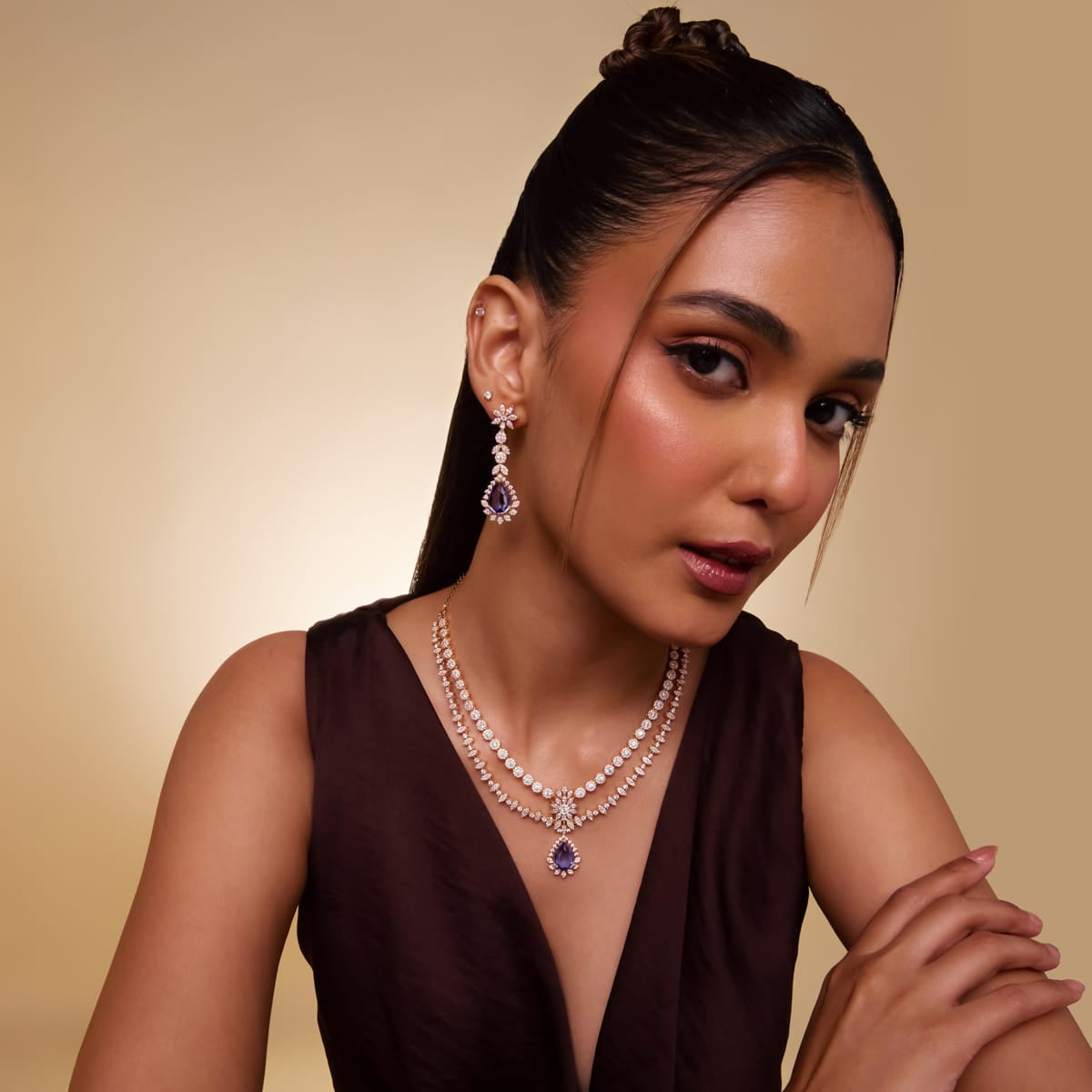 Zircon Necklace Zircon Necklace 201479