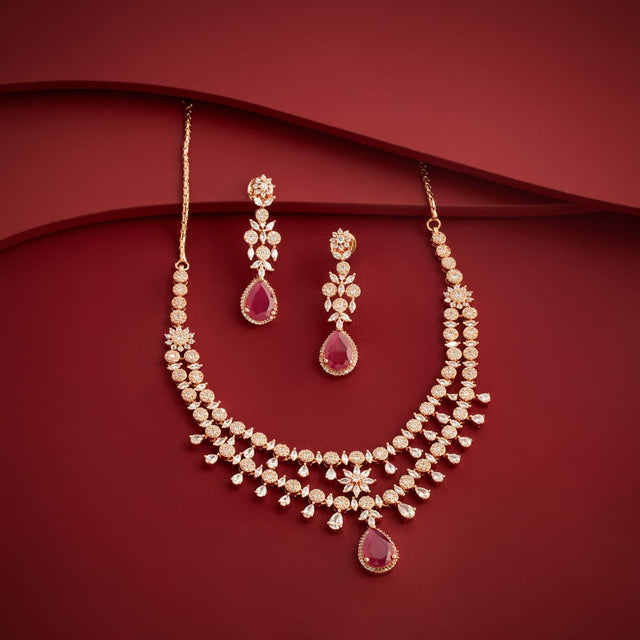 Zircon Necklace Zircon Necklace 201482