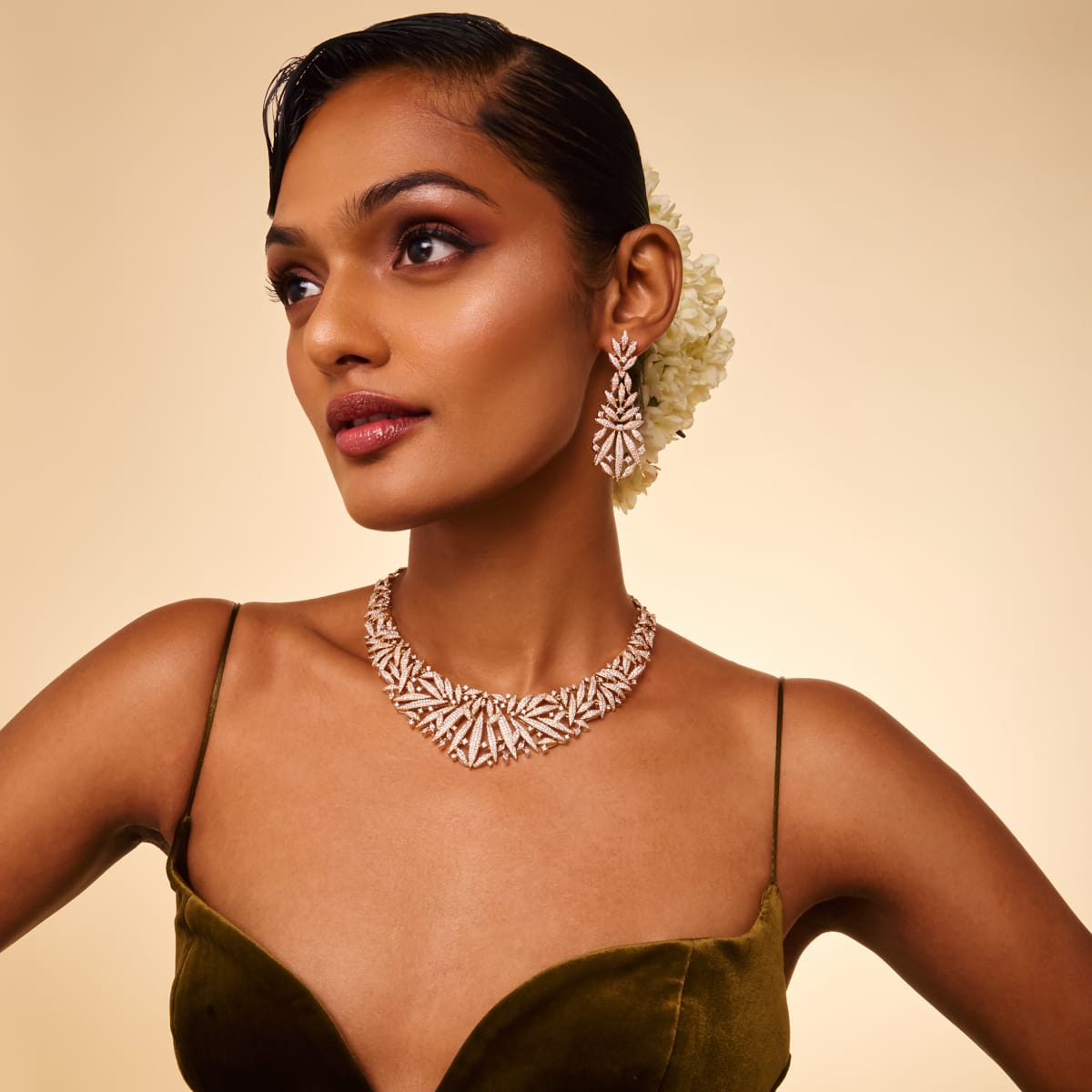 Zircon Necklace Zircon Necklace 201486