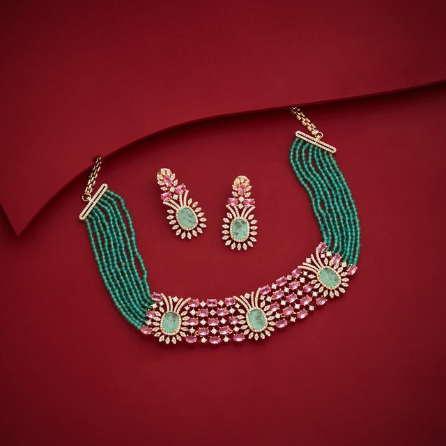 Zircon Necklace Zircon Necklace 201487