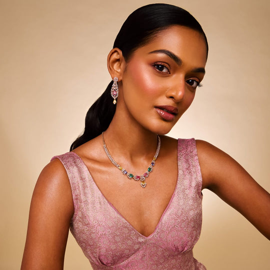 Zircon Necklace Zircon Necklace 202235