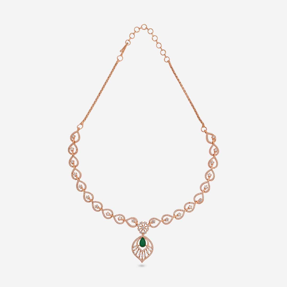 Zircon Necklace Zircon Necklace 202241