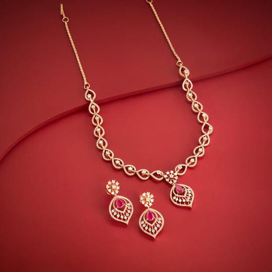 Zircon Necklace Zircon Necklace 202241