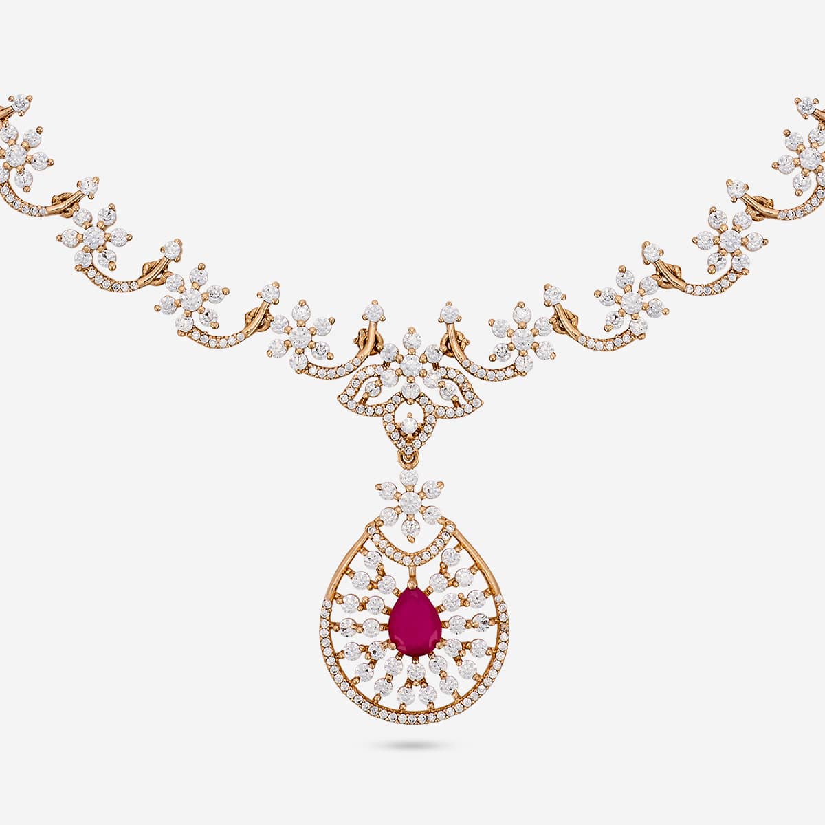 Zircon Necklace Zircon Necklace 202243