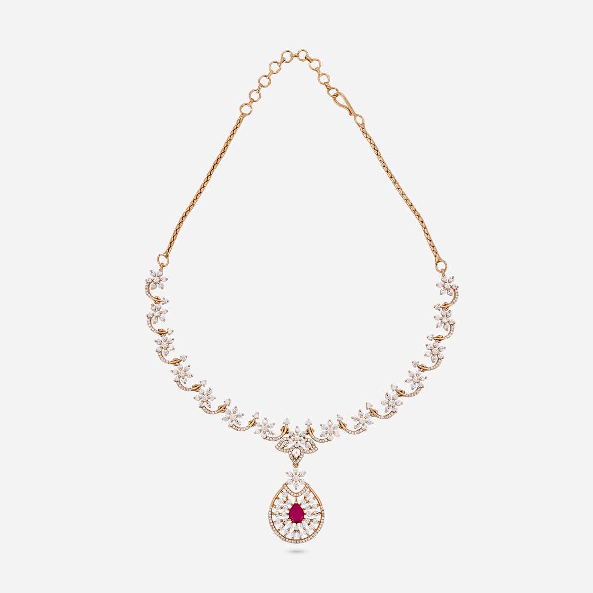 Zircon Necklace Zircon Necklace 202243