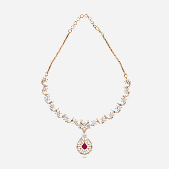 Zircon Necklace Zircon Necklace 202243