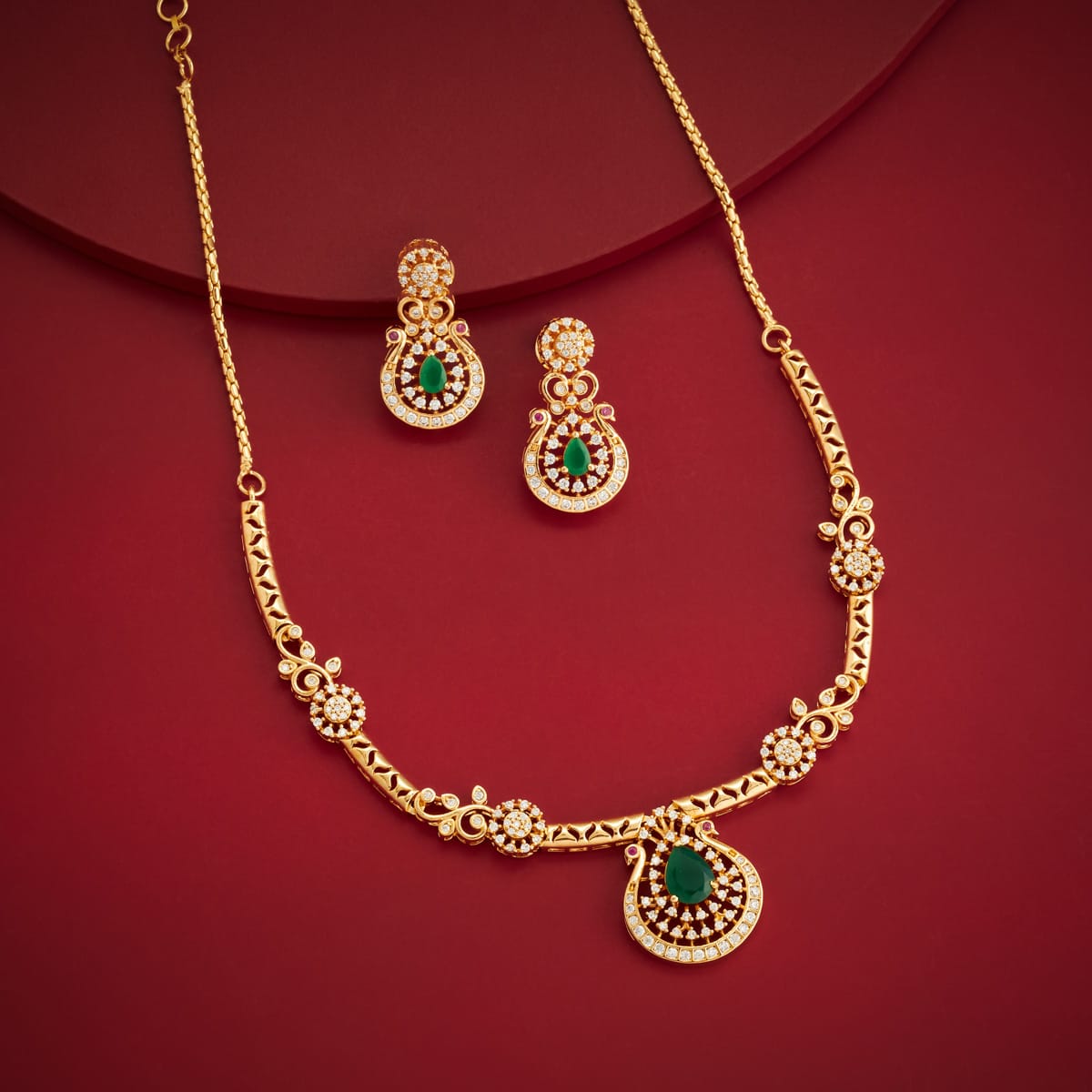 Zircon Necklace Zircon Necklace 202244