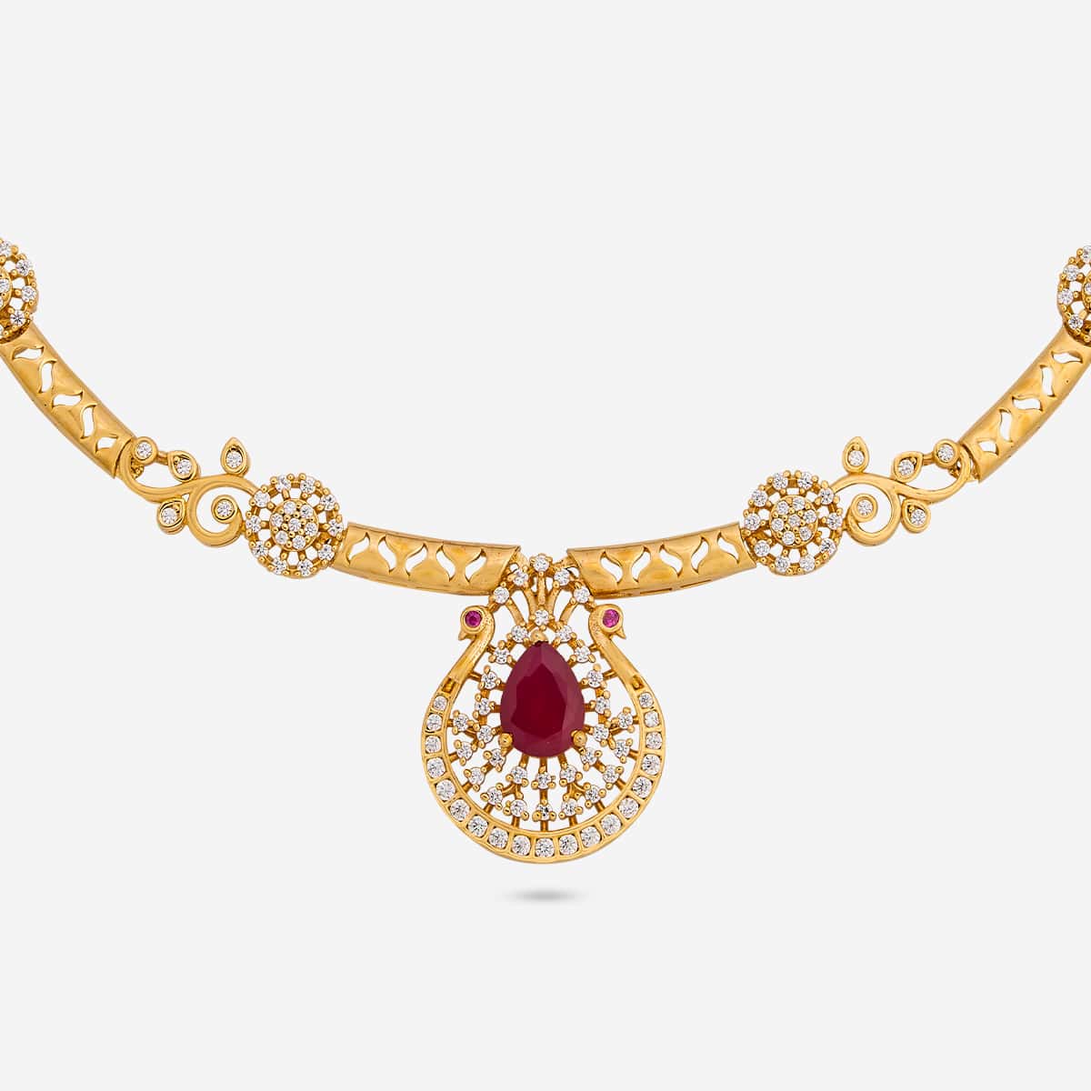 Zircon Necklace Zircon Necklace 202244