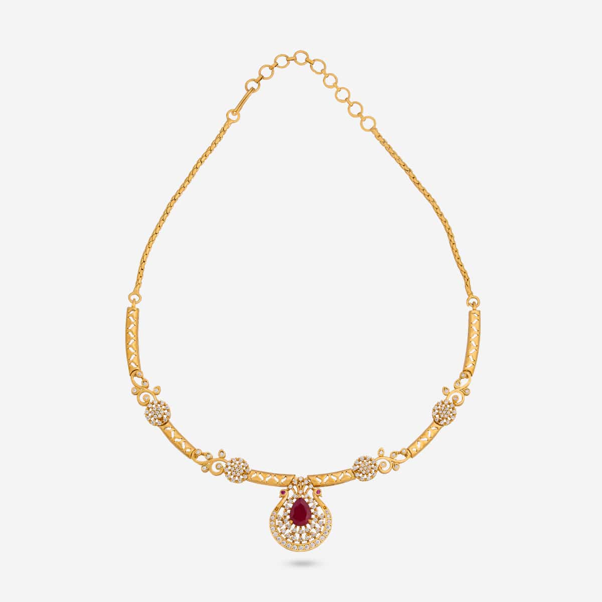 Zircon Necklace Zircon Necklace 202244