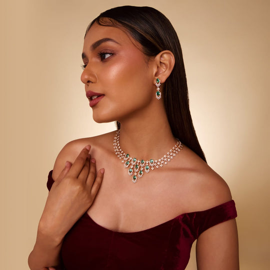 Zircon Necklace Zircon Necklace 202298