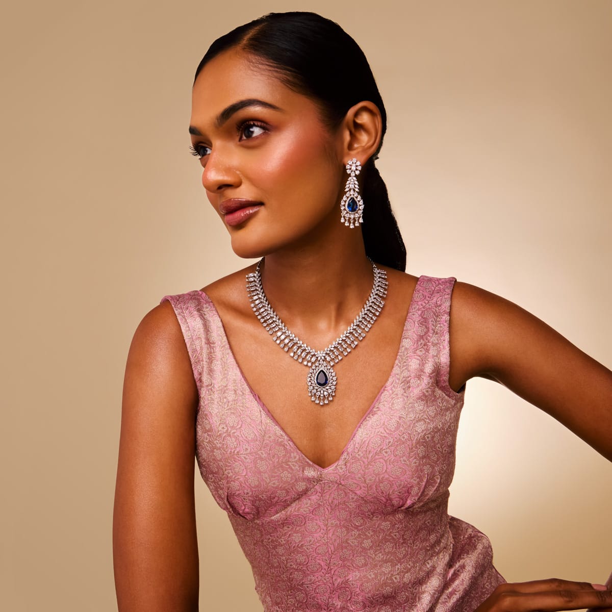 Zircon Necklace Zircon Necklace 202420