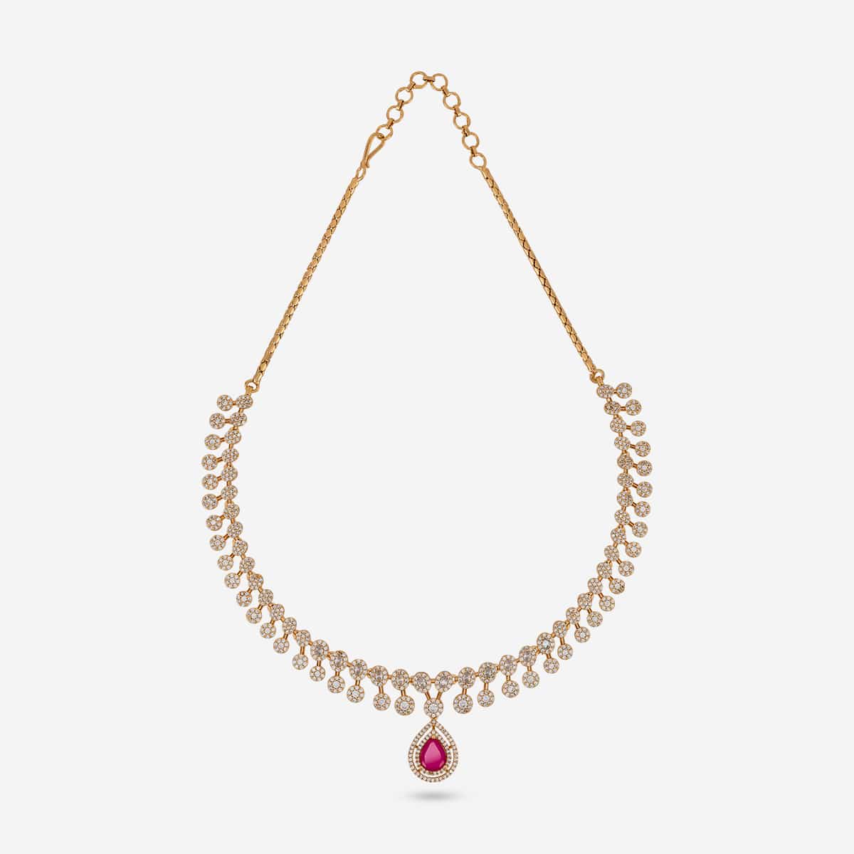 Zircon Necklace Zircon Necklace 202427