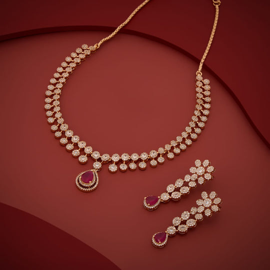 Zircon Necklace Zircon Necklace 202427