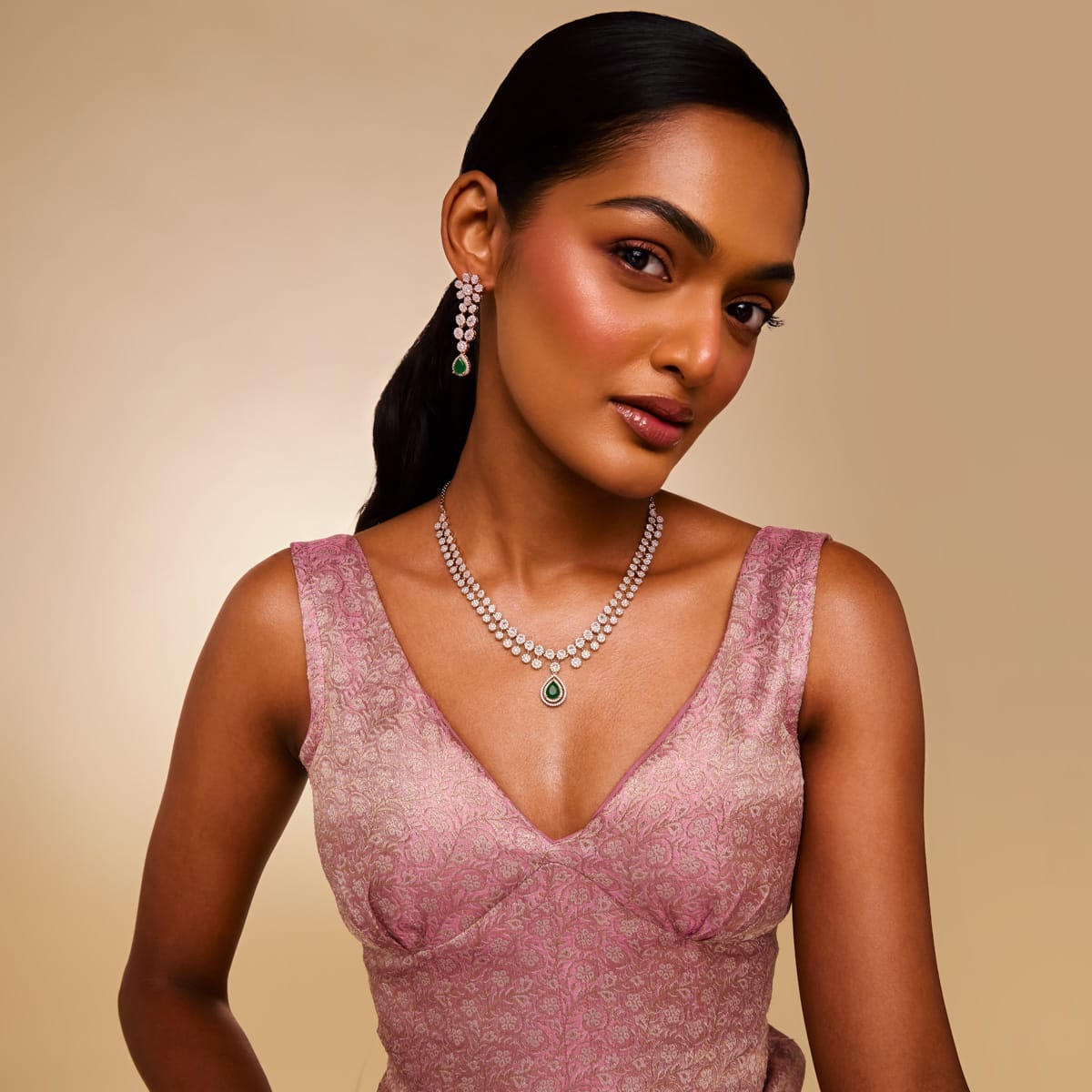 Zircon Necklace Zircon Necklace 202427