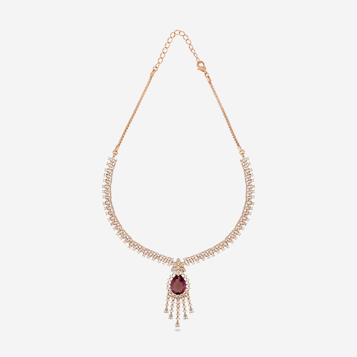 Zircon Necklace Zircon Necklace 202429