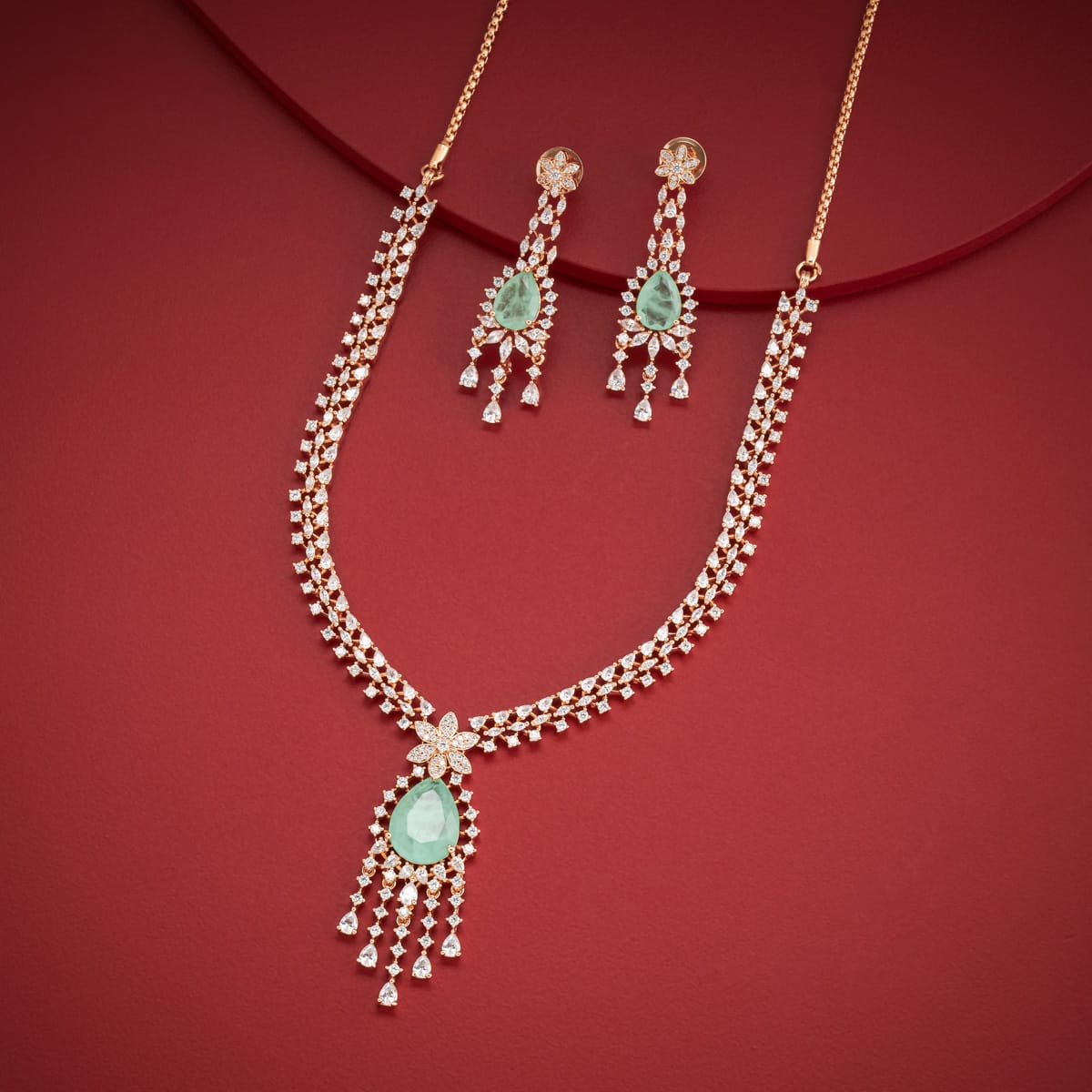 Zircon Necklace Zircon Necklace 202429