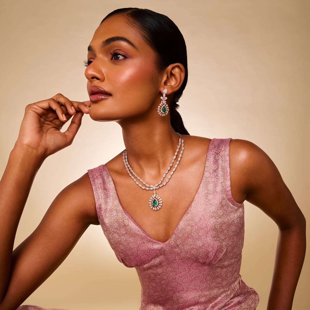 Zircon Necklace Zircon Necklace 202430