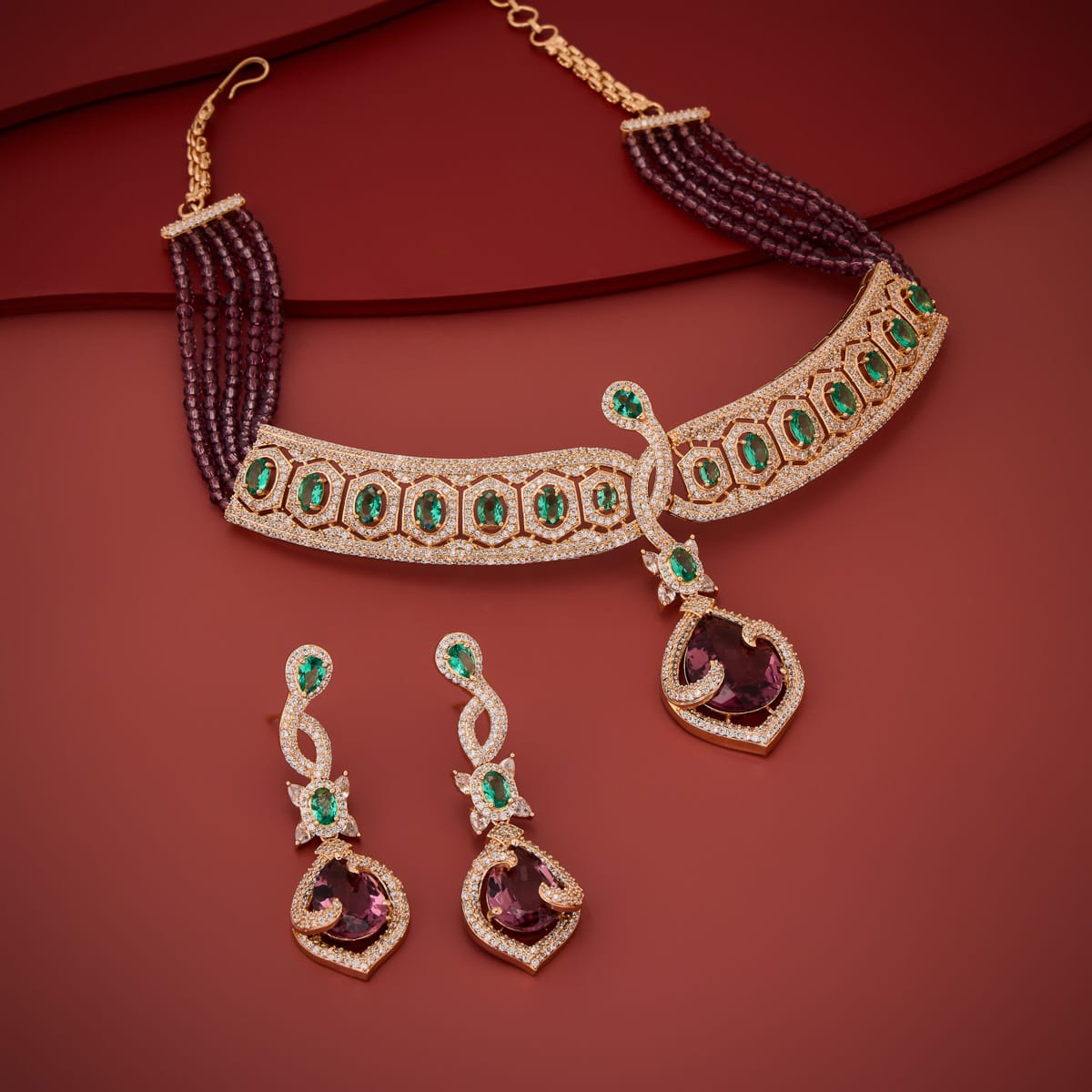 Zircon Necklace Zircon Necklace 202549
